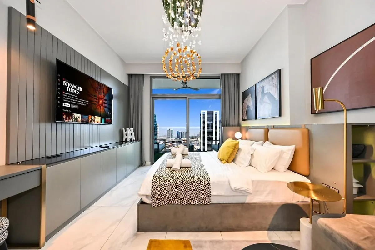 Luxury Studio Mints Walk To Dubai Mall & Burj Khalifa